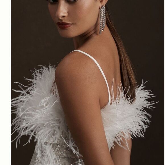 Bhldn Audrey Adele sequin dress/ size 8 - Picture 4 of 10